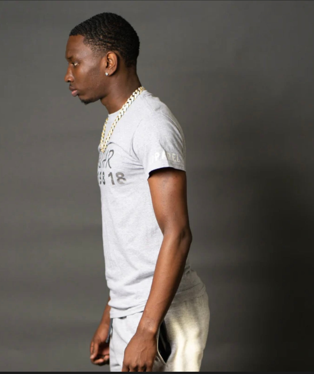 T-Shirt (Silver Block)